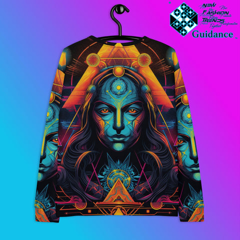 Infinite Grace Sweatshirt – Cosmic Festival Streetwear by XGuidance XS 2