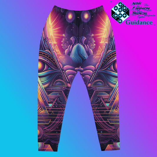 Infinite Radiance Trinity Jogger Pants – Festival Streetwear Glow by XGuidance XS 1