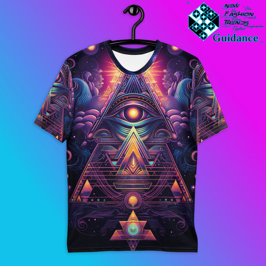 Infinite Radiance Trinity T-Shirt – Sacred Geometry Spiritual Streetwear T-Shirts by XGuidance XS 1