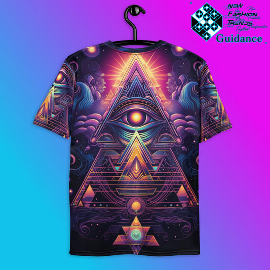 Infinite Radiance Trinity T-Shirt – Sacred Geometry Spiritual Streetwear T-Shirts by XGuidance XS 2