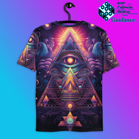 Infinite Radiance Trinity T-Shirt – Sacred Geometry Spiritual Streetwear T-Shirts by XGuidance XS 2