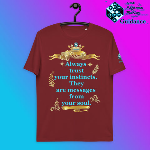 Instincts T-Shirt T-Shirts by XGuidance Burgundy 10