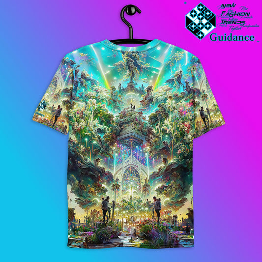 Interconnection Nature T-Shirt T-Shirts by XGuidance XS 2