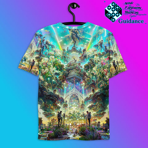 Interconnection Nature T-Shirt T-Shirts by XGuidance XS 2