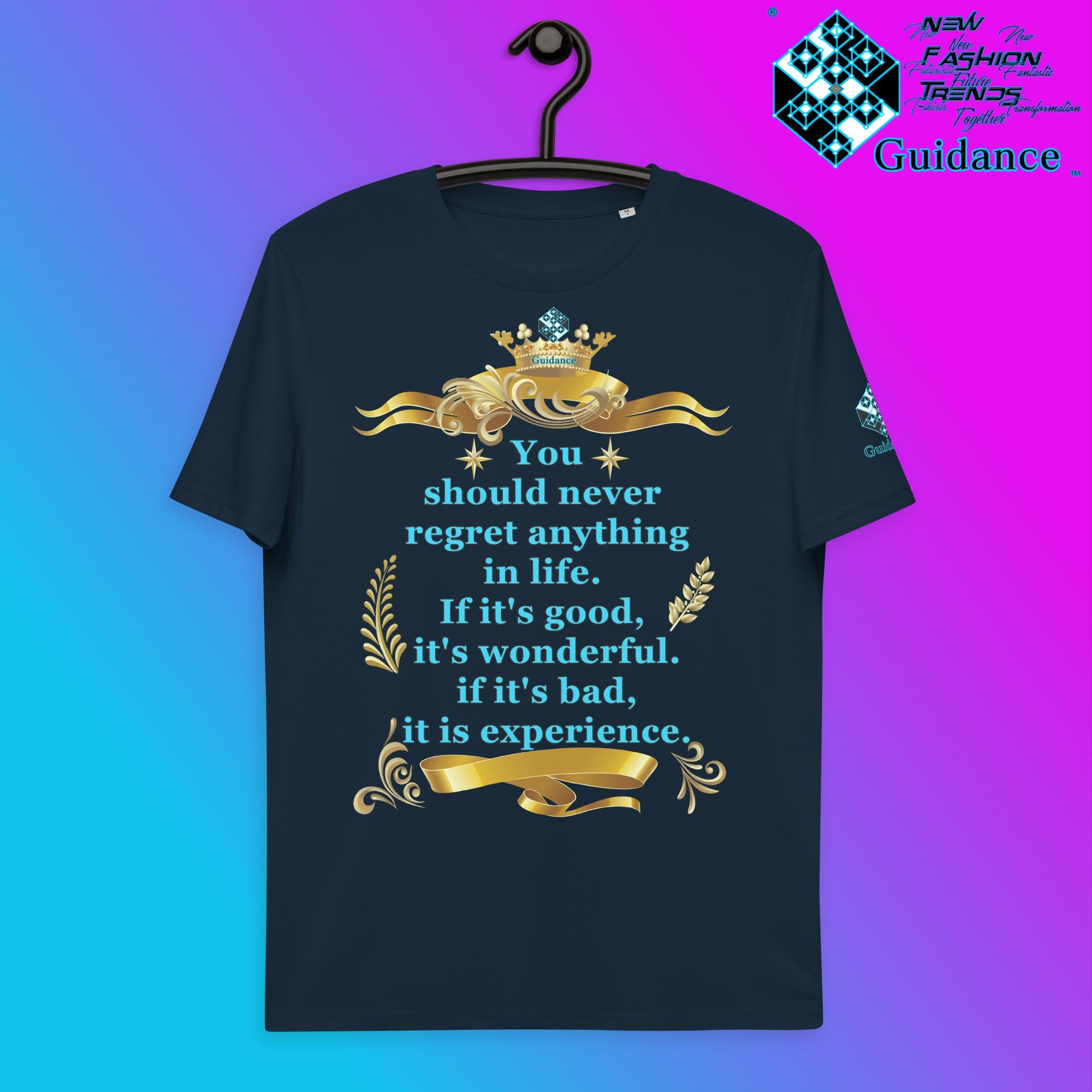 It's Experience T-Shirt T-Shirts by XGuidance French Navy 3