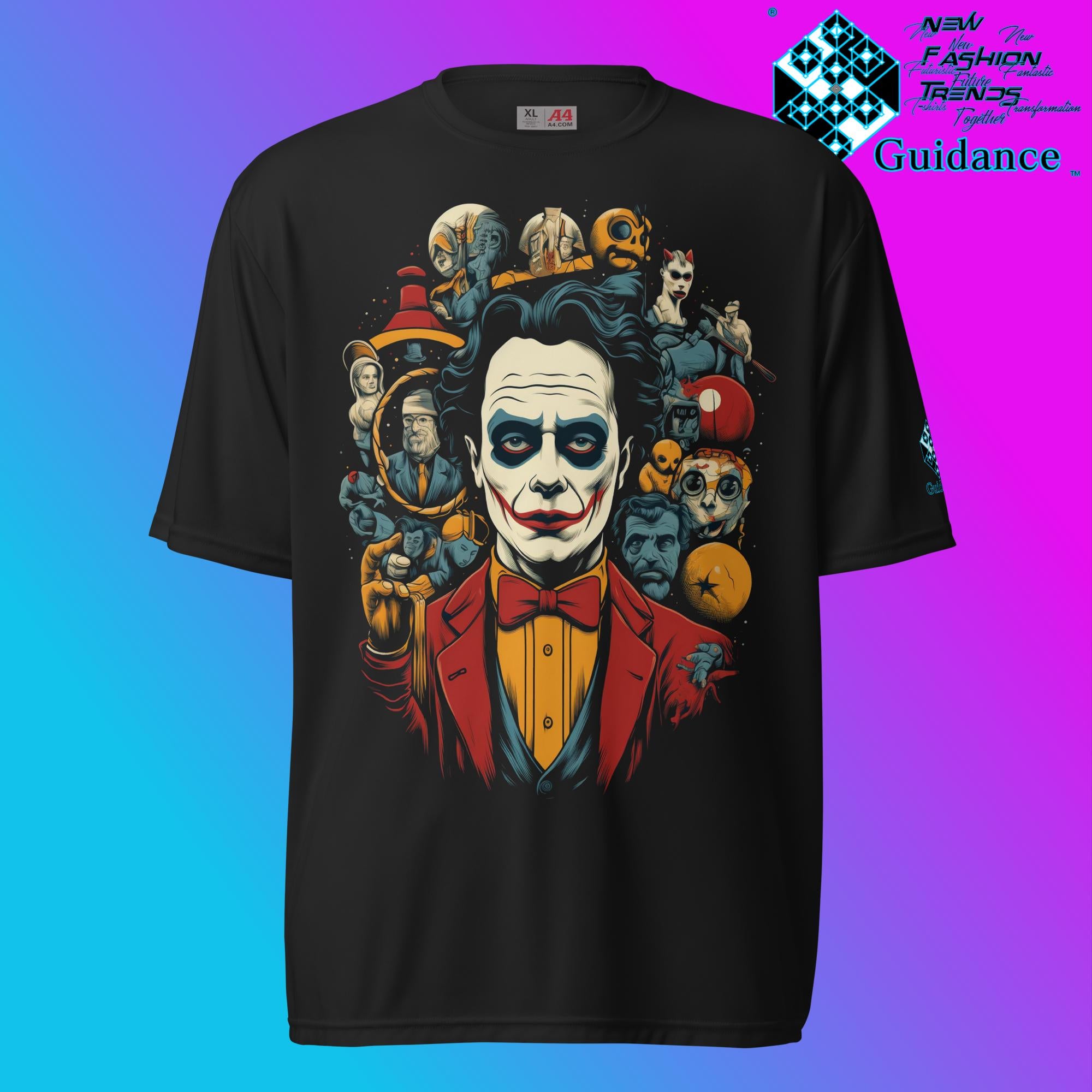 Joker's Jest Graphic T Shirt by XGuidance Black 1