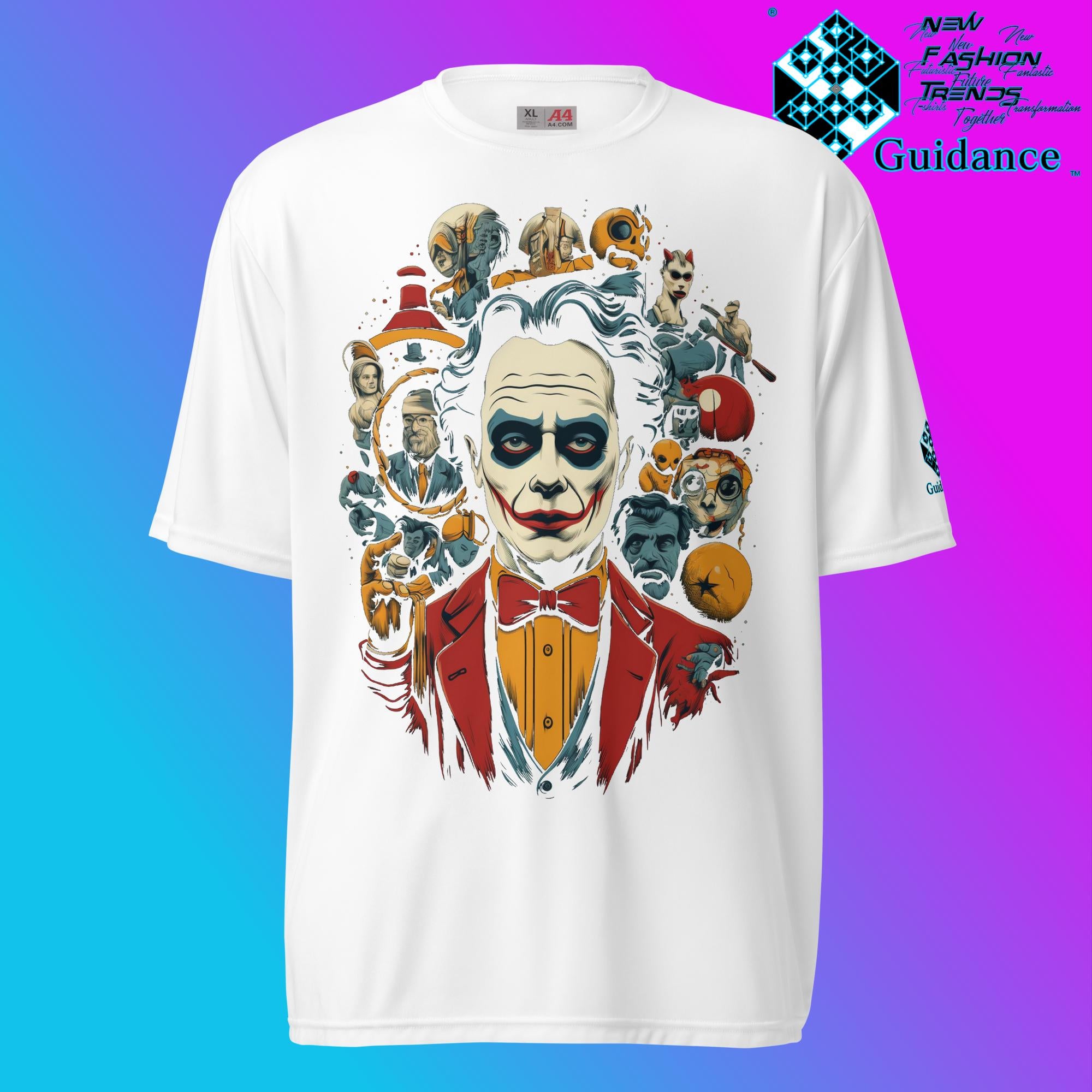 Joker's Jest Graphic T Shirt by XGuidance White 10