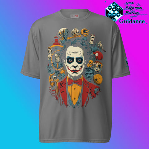 Joker's Jest Graphic T Shirt by XGuidance Graphite 3