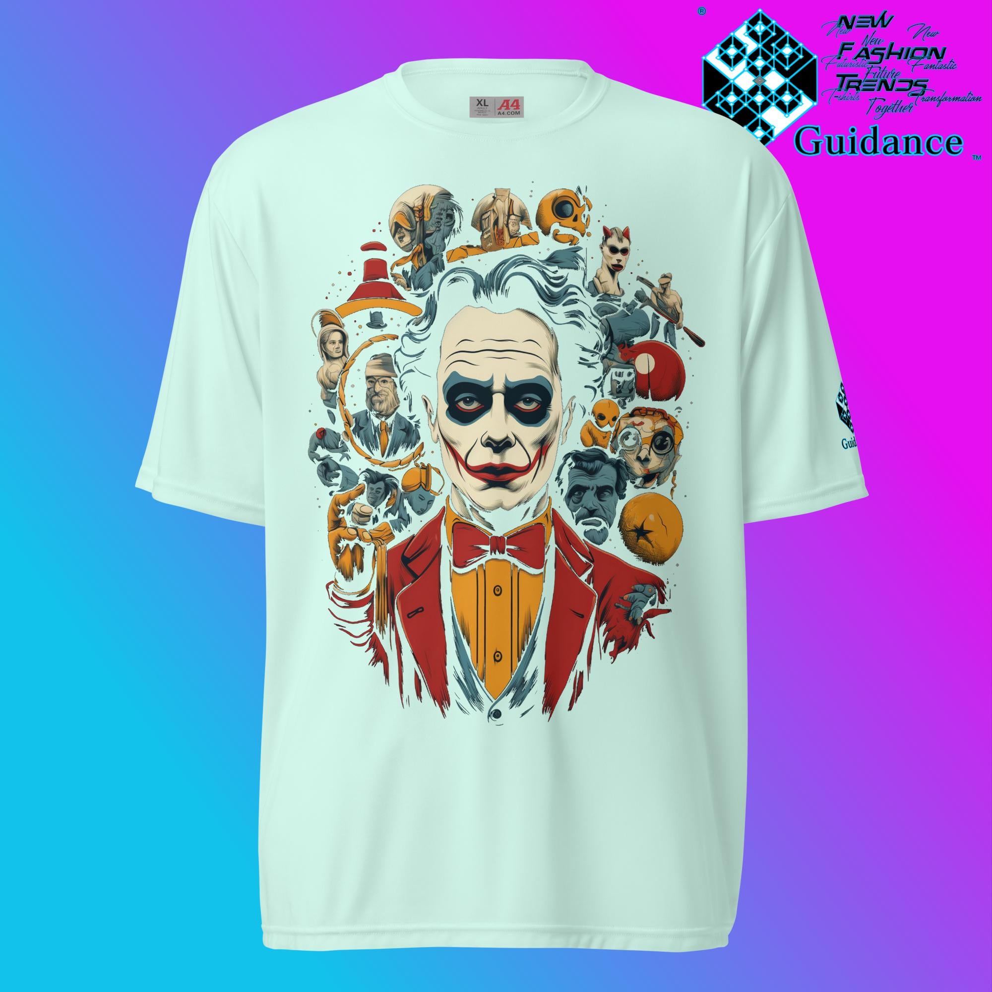 Joker's Jest Graphic T Shirt by XGuidance Pastel Mint 5