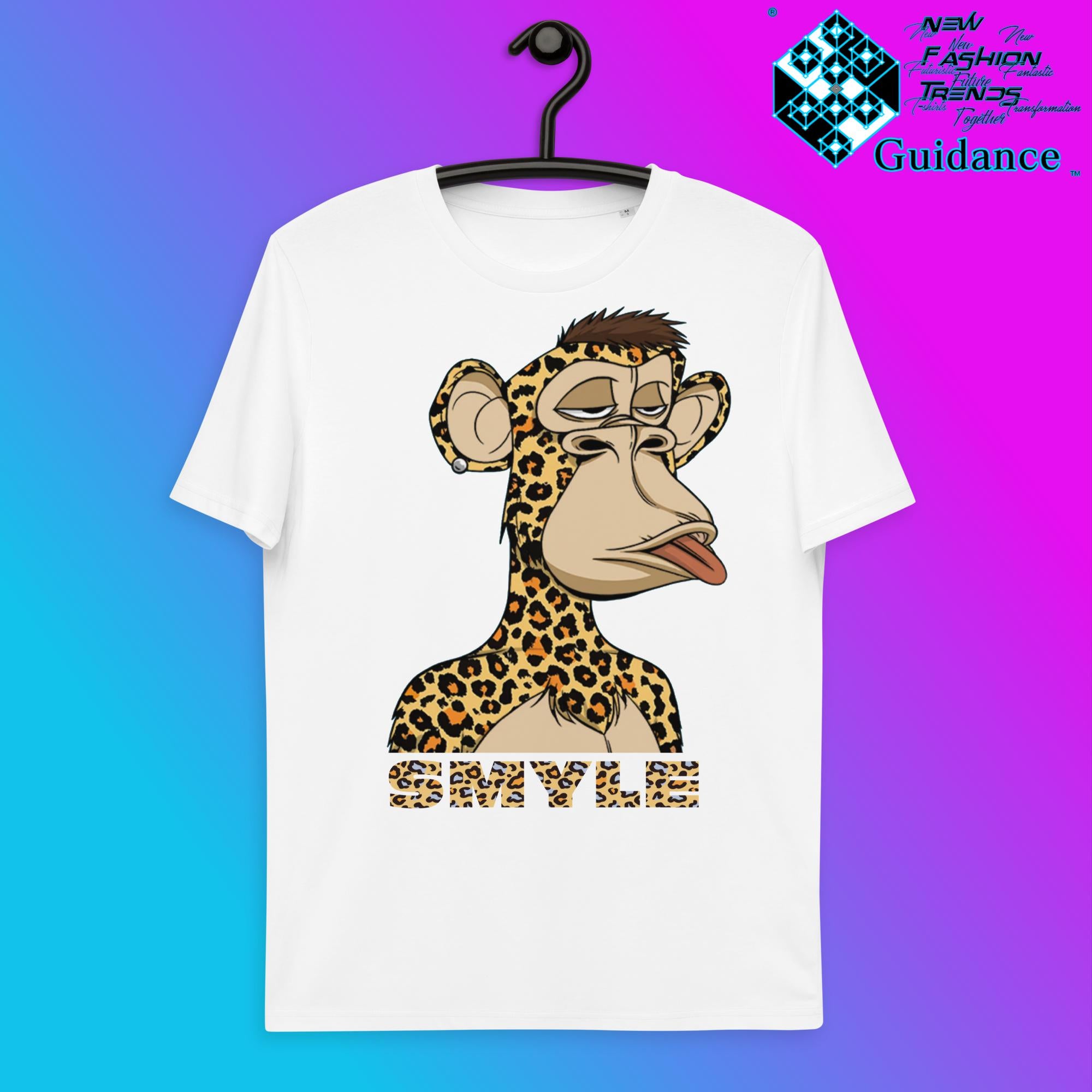 Joyful Monkey T-Shirt T-Shirts by XGuidance White 5
