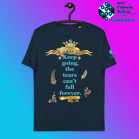 Keep Going T-Shirt T-Shirts by XGuidance French Navy 3