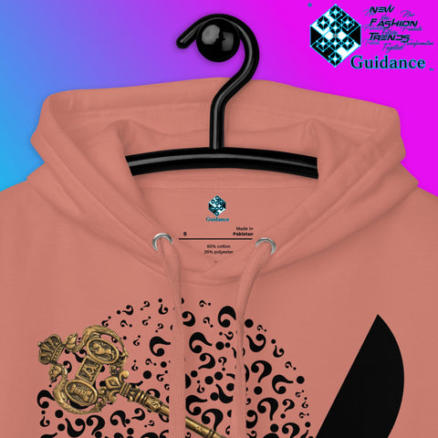 Key to Inquiry Hoodie with Curiosity Design by XGuidance Team Royal 16