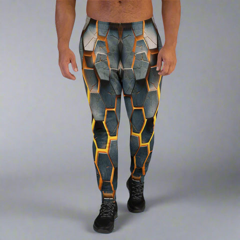 Lava Stone Guardian Joggers – Volcanic Energy Streetwear by XGuidance XS 1