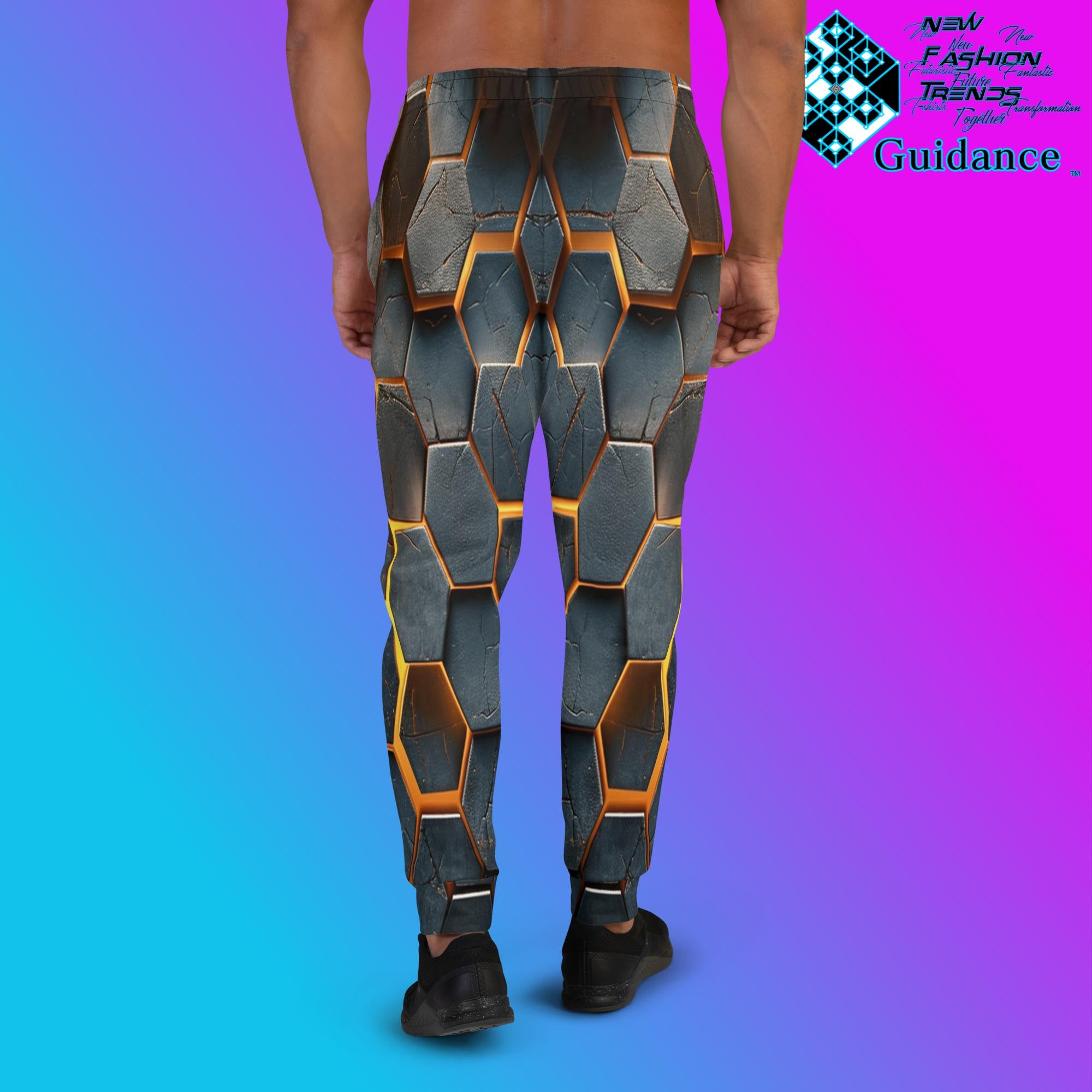 Lava Stone Guardian Joggers – Volcanic Energy Streetwear by XGuidance XS 2