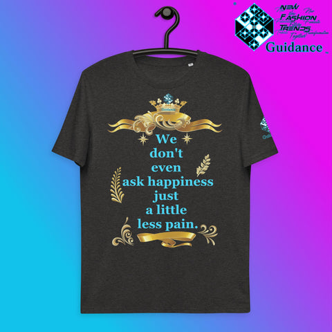 Less Pain T-Shirt T-Shirts by XGuidance Dark Heather Grey 11
