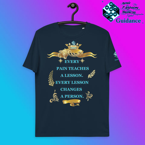 Lessons T-Shirt T-Shirts by XGuidance French Navy 3