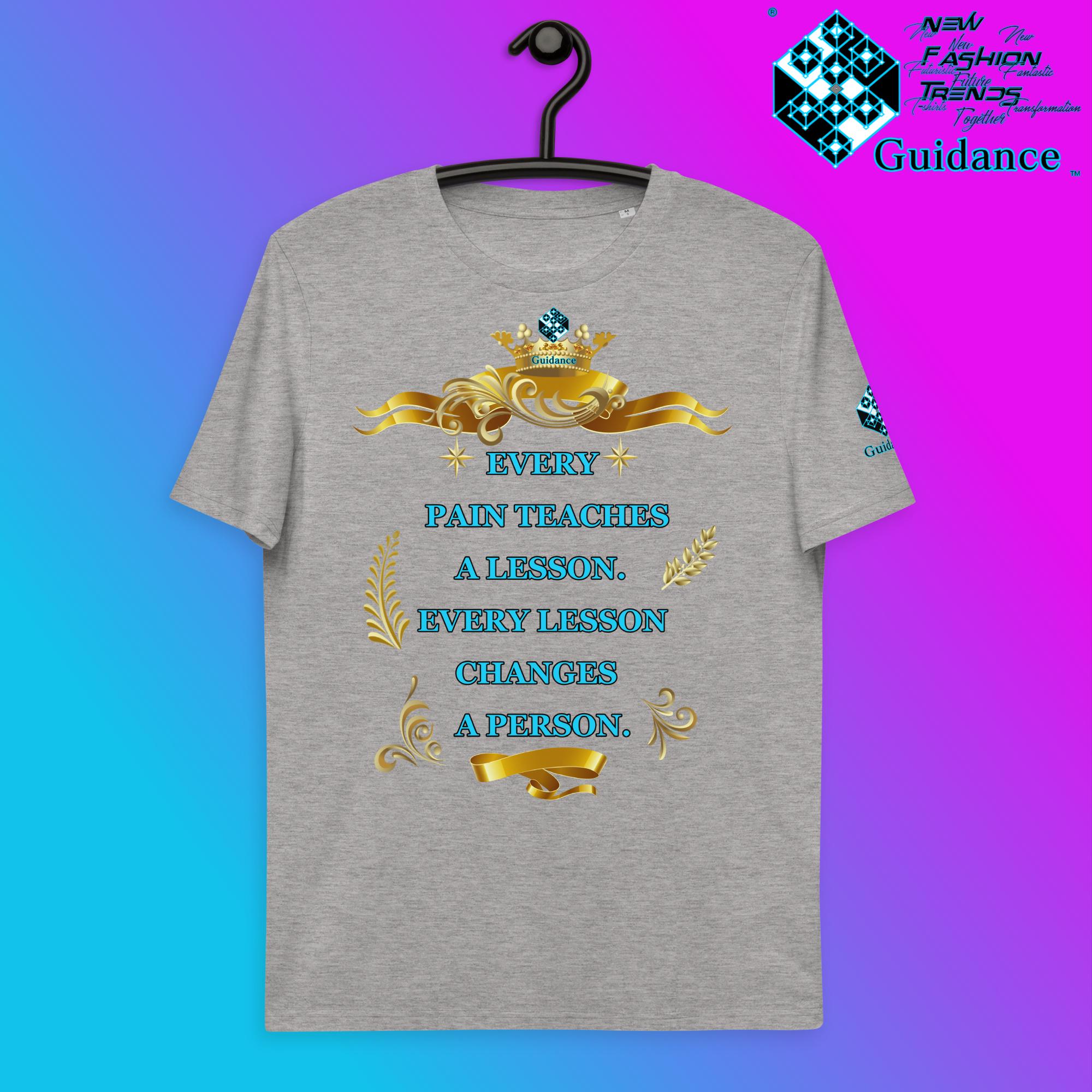 Lessons T-Shirt T-Shirts by XGuidance Heather Grey 4