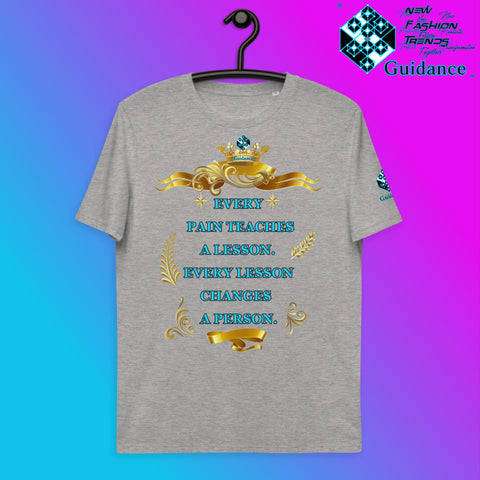 Lessons T-Shirt T-Shirts by XGuidance Heather Grey 4