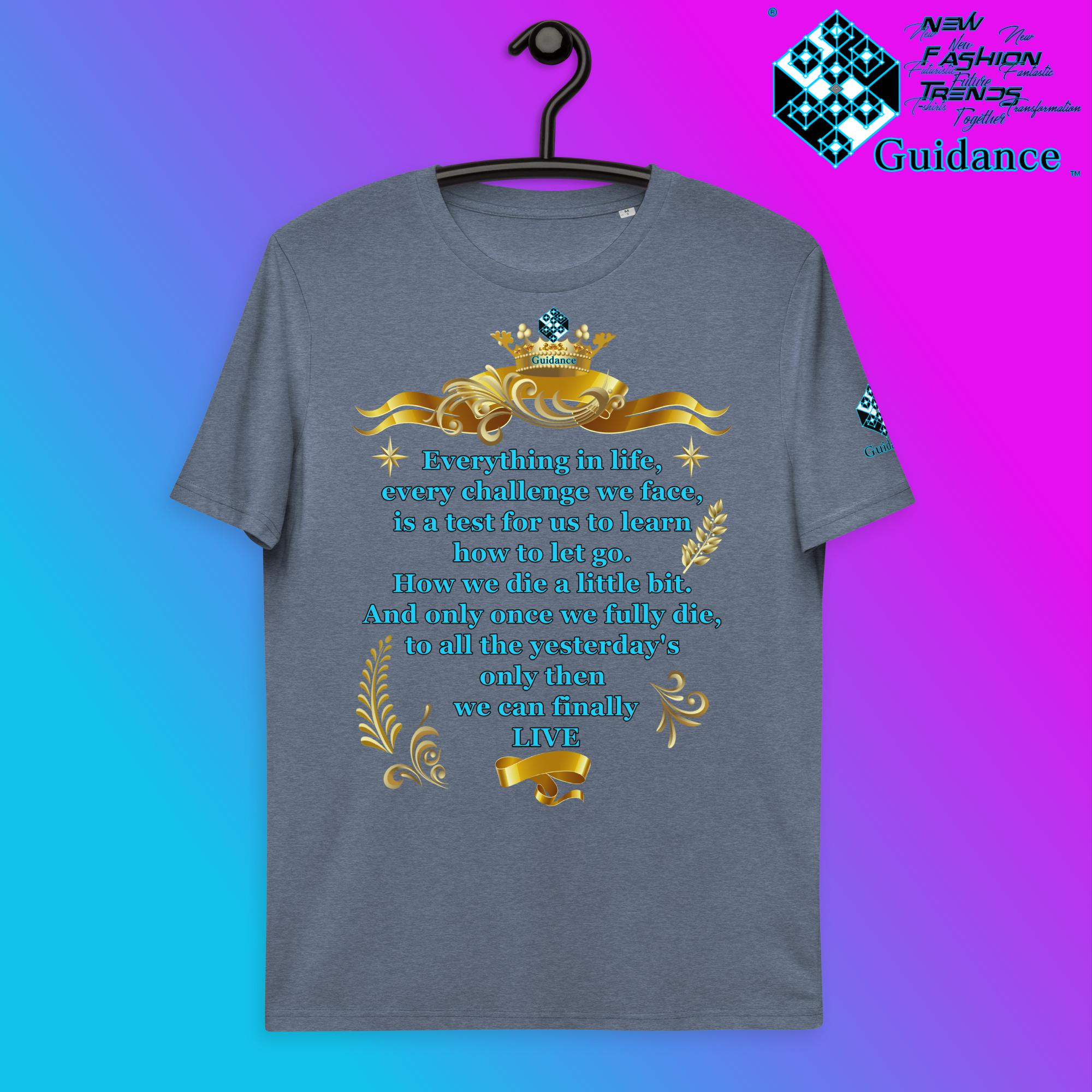 Life's Tests T-Shirt T-Shirts by XGuidance Dark Heather Blue 12