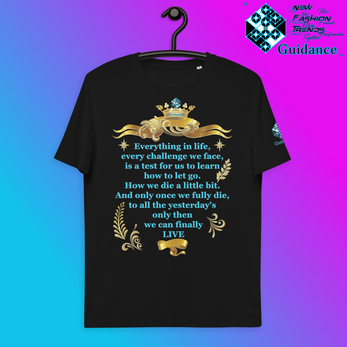 Life's Tests T-Shirt T-Shirts by XGuidance Black 2