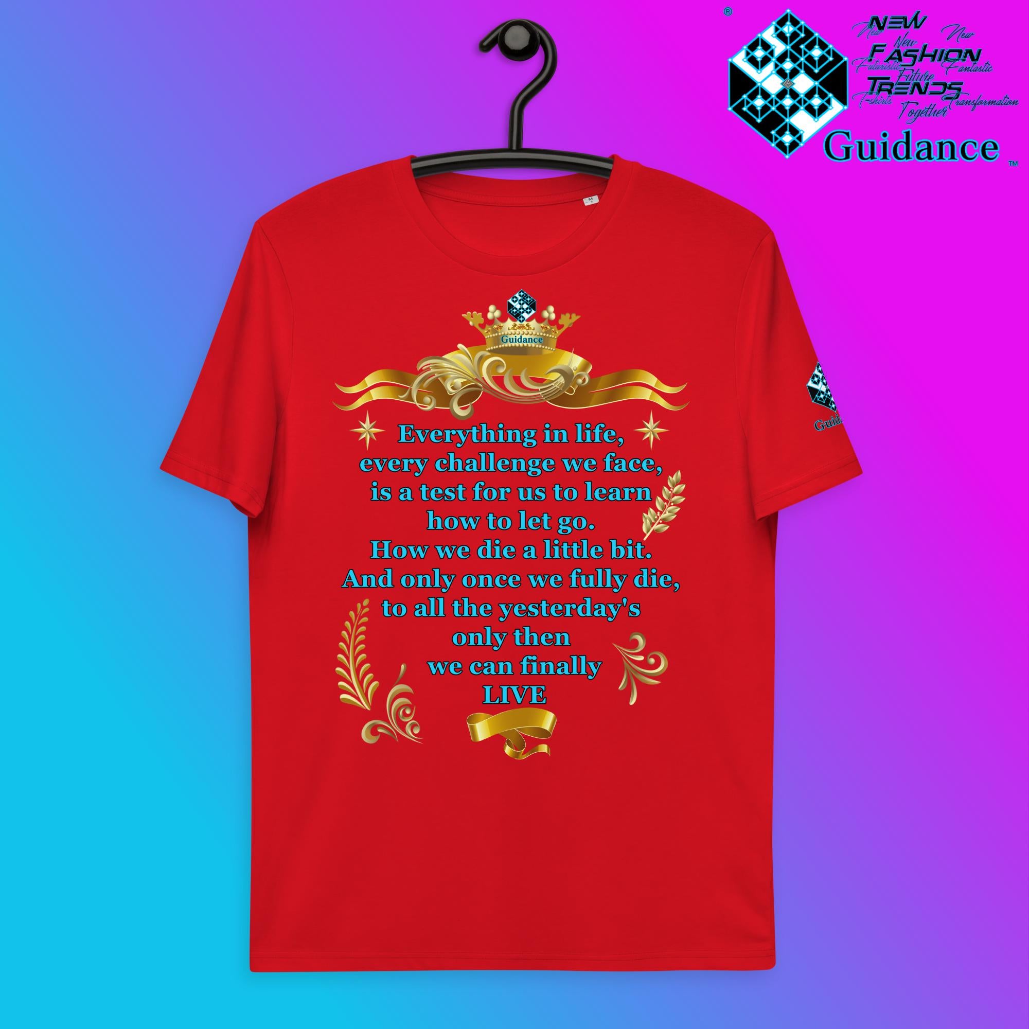 Life's Tests T-Shirt T-Shirts by XGuidance Red 5