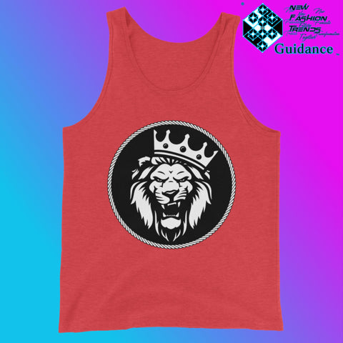 Lion King - Tank Tops Tank Tops by XGuidance Red Triblend 6