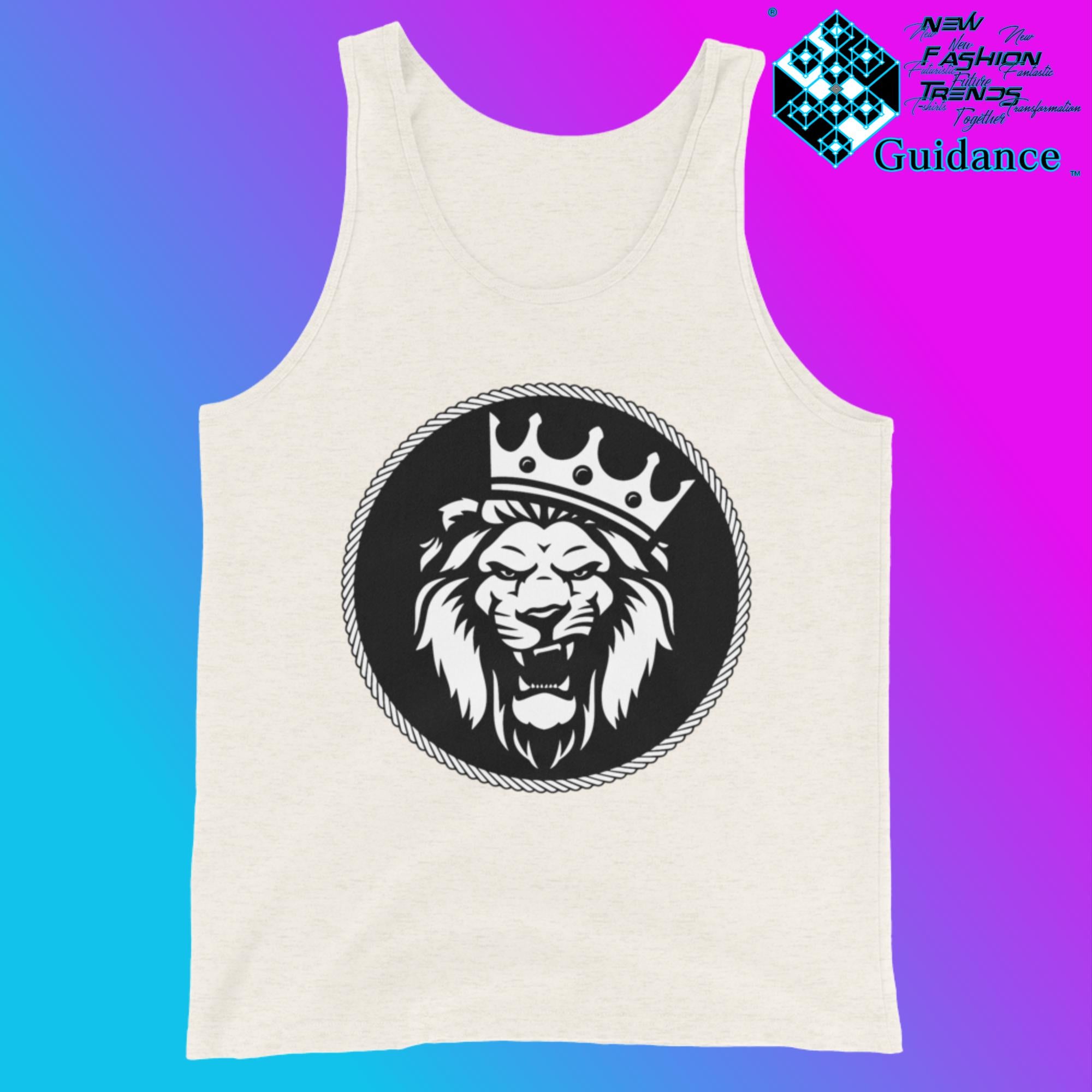 Lion King - Tank Tops Tank Tops by XGuidance Oatmeal Triblend 7