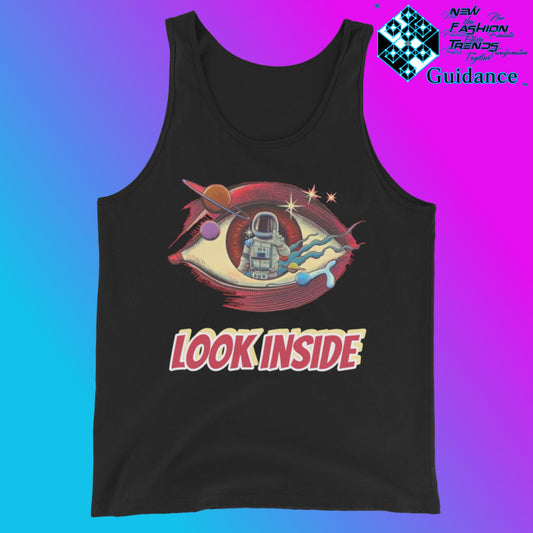 Look Inside - Tank Tops Tank Tops by XGuidance Black 1