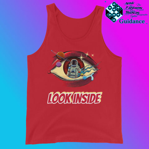Look Inside - Tank Tops Tank Tops by XGuidance Red 5