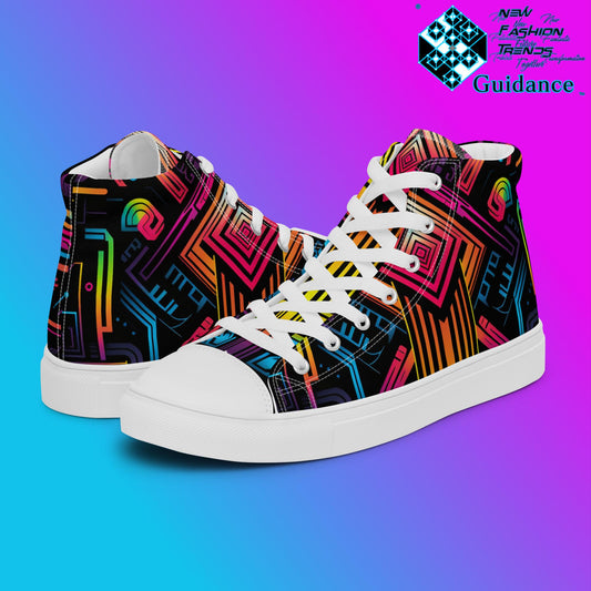 Luminary Nexus – Sneakers of Cosmic Wisdom Sneakers by XGuidance White 1
