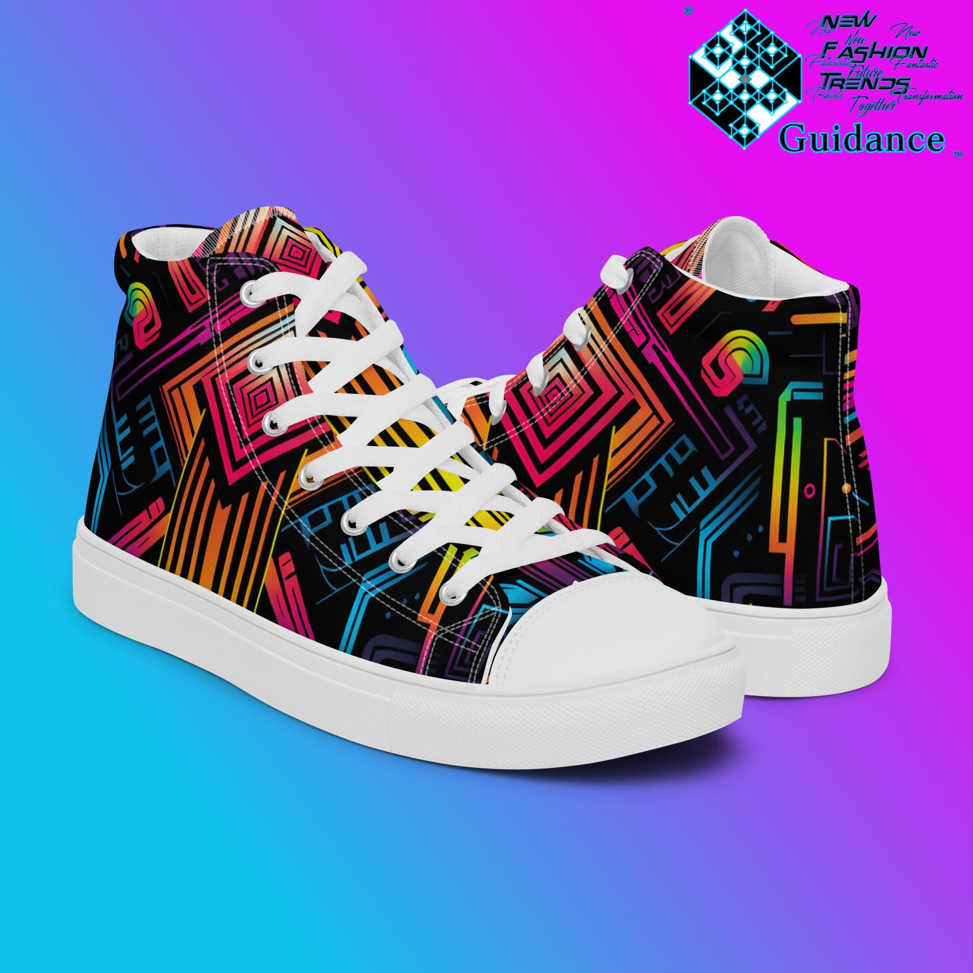 Luminary Nexus – Sneakers of Cosmic Wisdom Sneakers by XGuidance Black 7