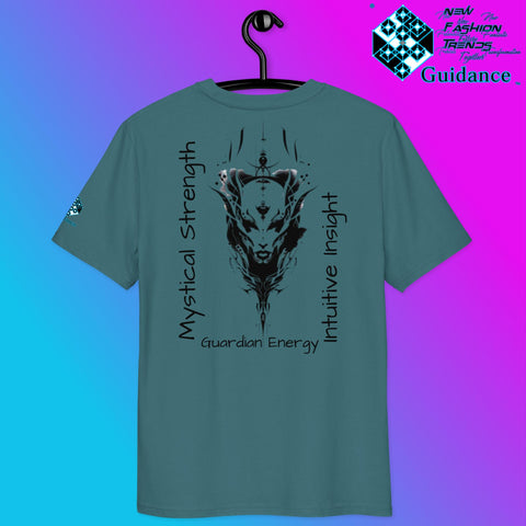 Lunar Protector T-Shirt – Wolf Spirit & Celestial Power by XGuidance Stargazer 20