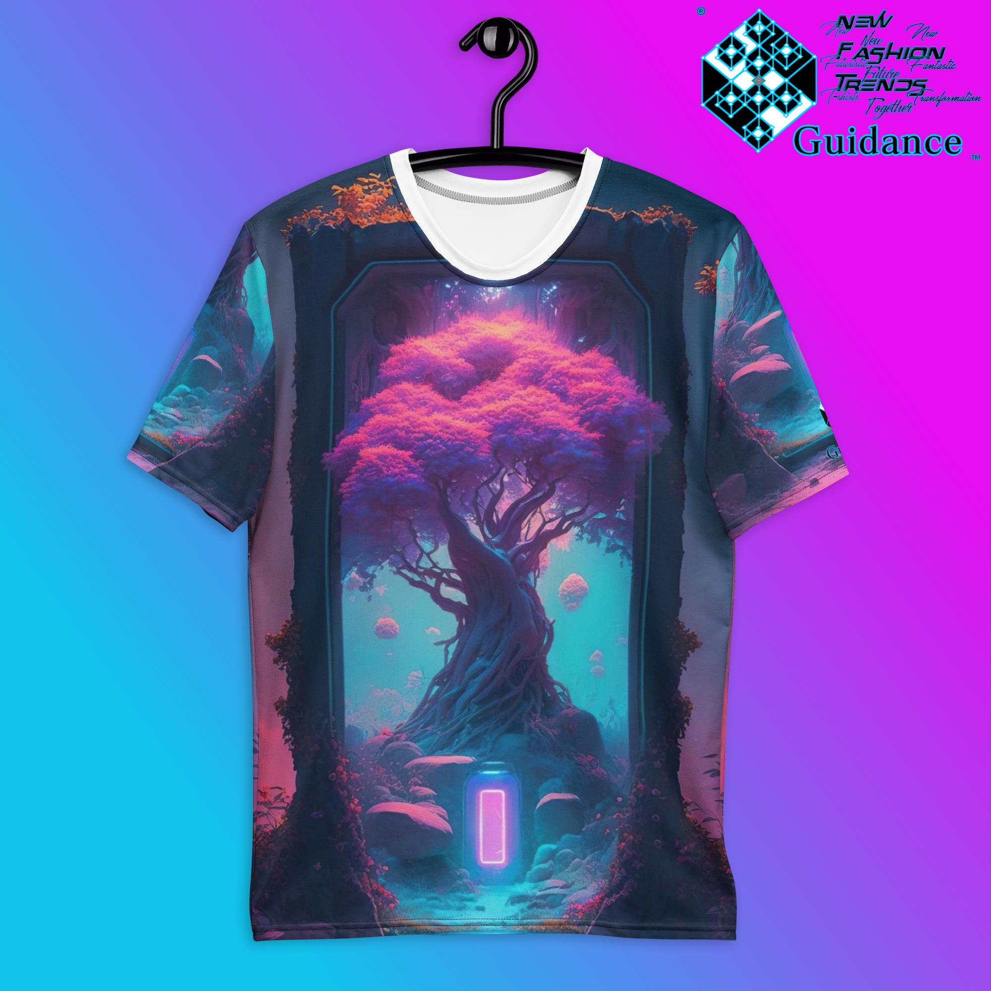 Magic Purple Tree T-Shirt T-Shirts by XGuidance XS 1