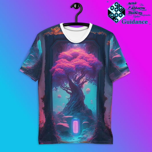 Magic Purple Tree T-Shirt T-Shirts by XGuidance XS 1