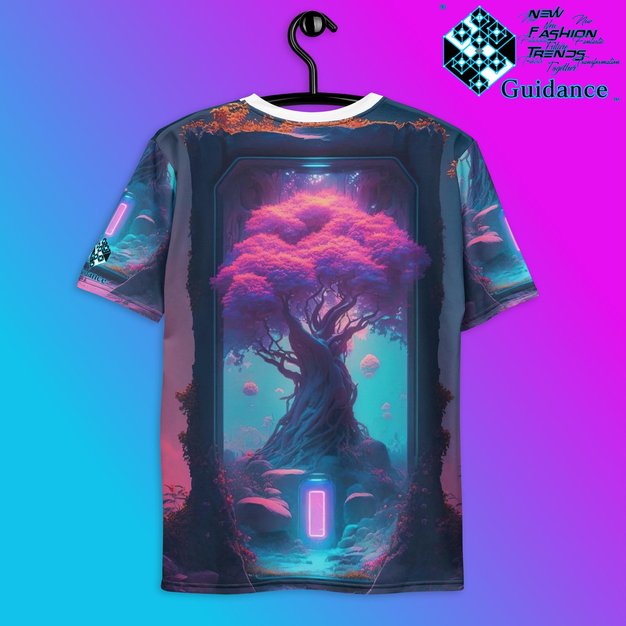 Magic Purple Tree T-Shirt T-Shirts by XGuidance XS 2