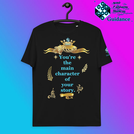 Main Character T-Shirt T-Shirts by XGuidance Black 2