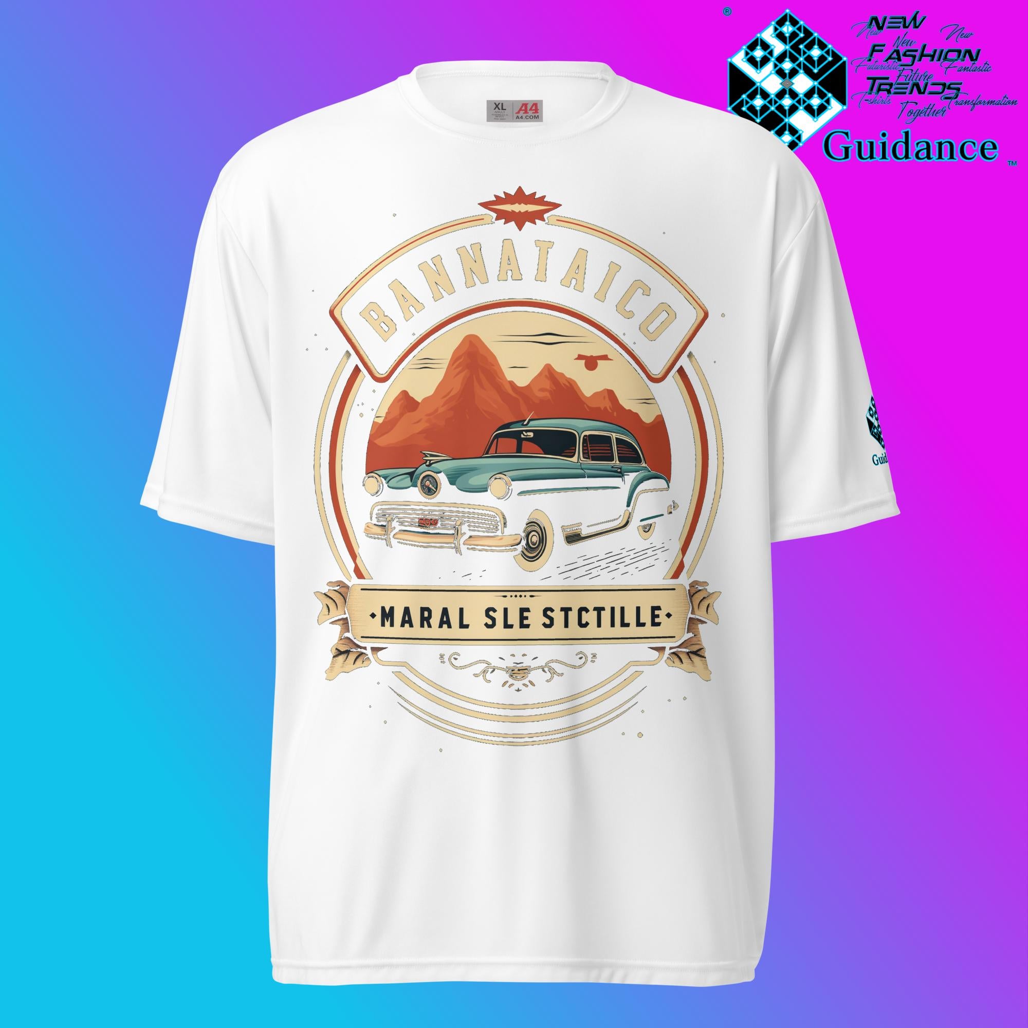 Maral Retro Vintage Car T Shirt by XGuidance White 9