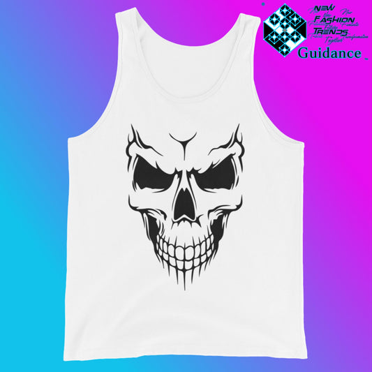 Mask - Tank Tops Tank Tops by XGuidance White 1
