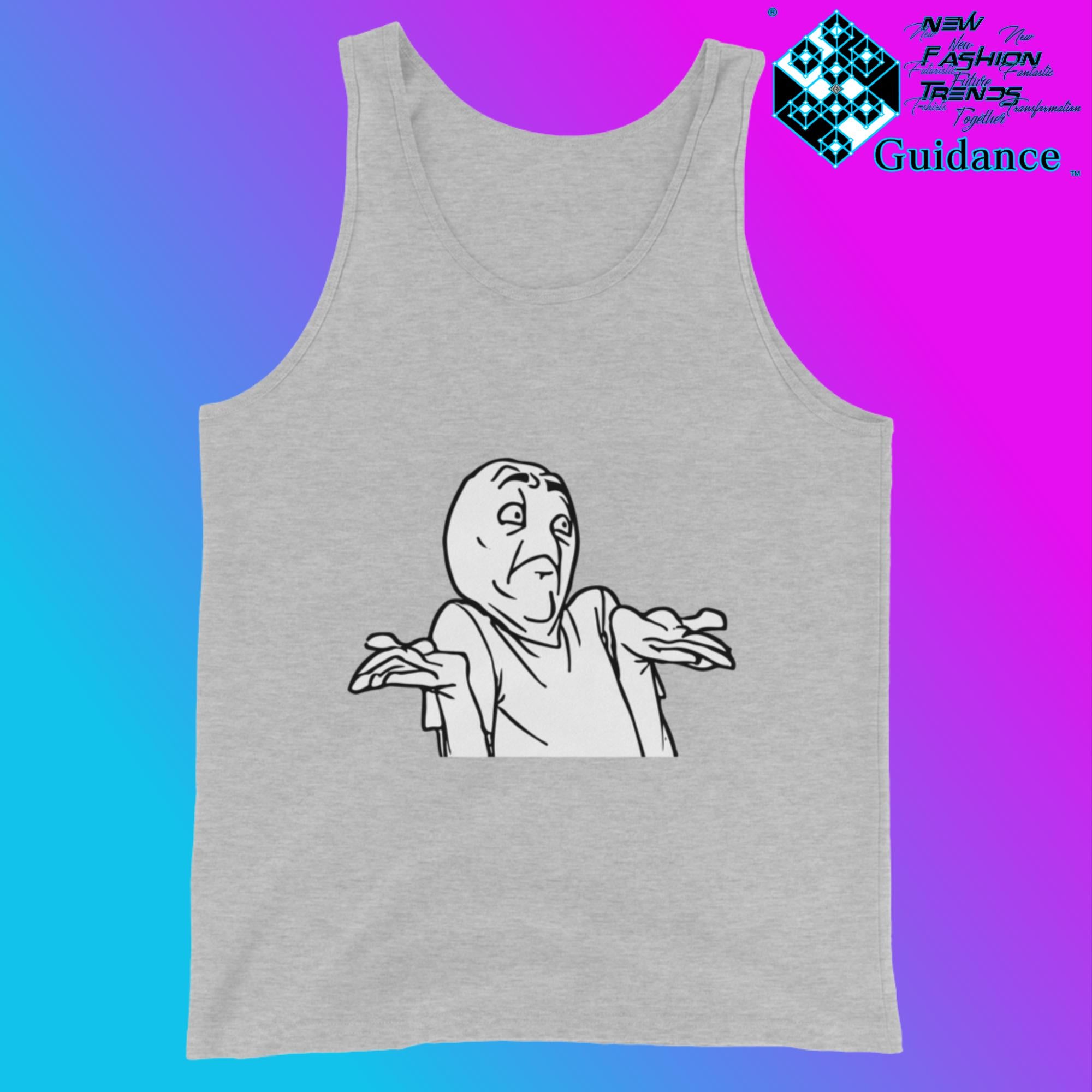 Me No Comics - Tank Tops Tank Tops by XGuidance Athletic Heather 2