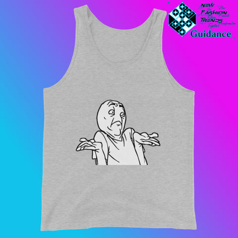 Me No Comics - Tank Tops Tank Tops by XGuidance Athletic Heather 2