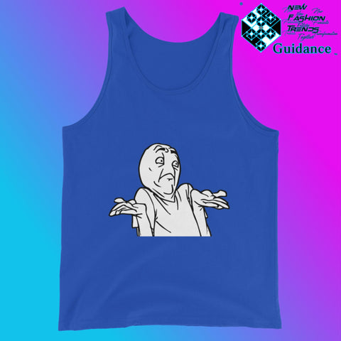 Me No Comics - Tank Tops Tank Tops by XGuidance True Royal 3