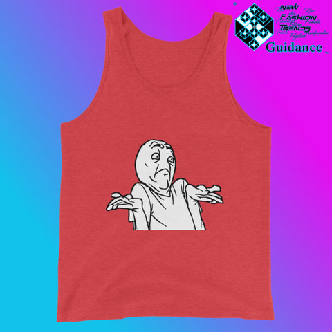 Me No Comics - Tank Tops Tank Tops by XGuidance Red Triblend 6