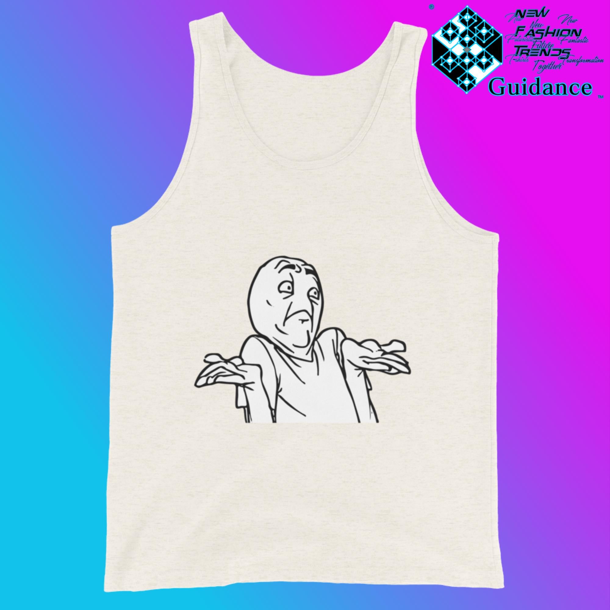 Me No Comics - Tank Tops Tank Tops by XGuidance Oatmeal Triblend 7