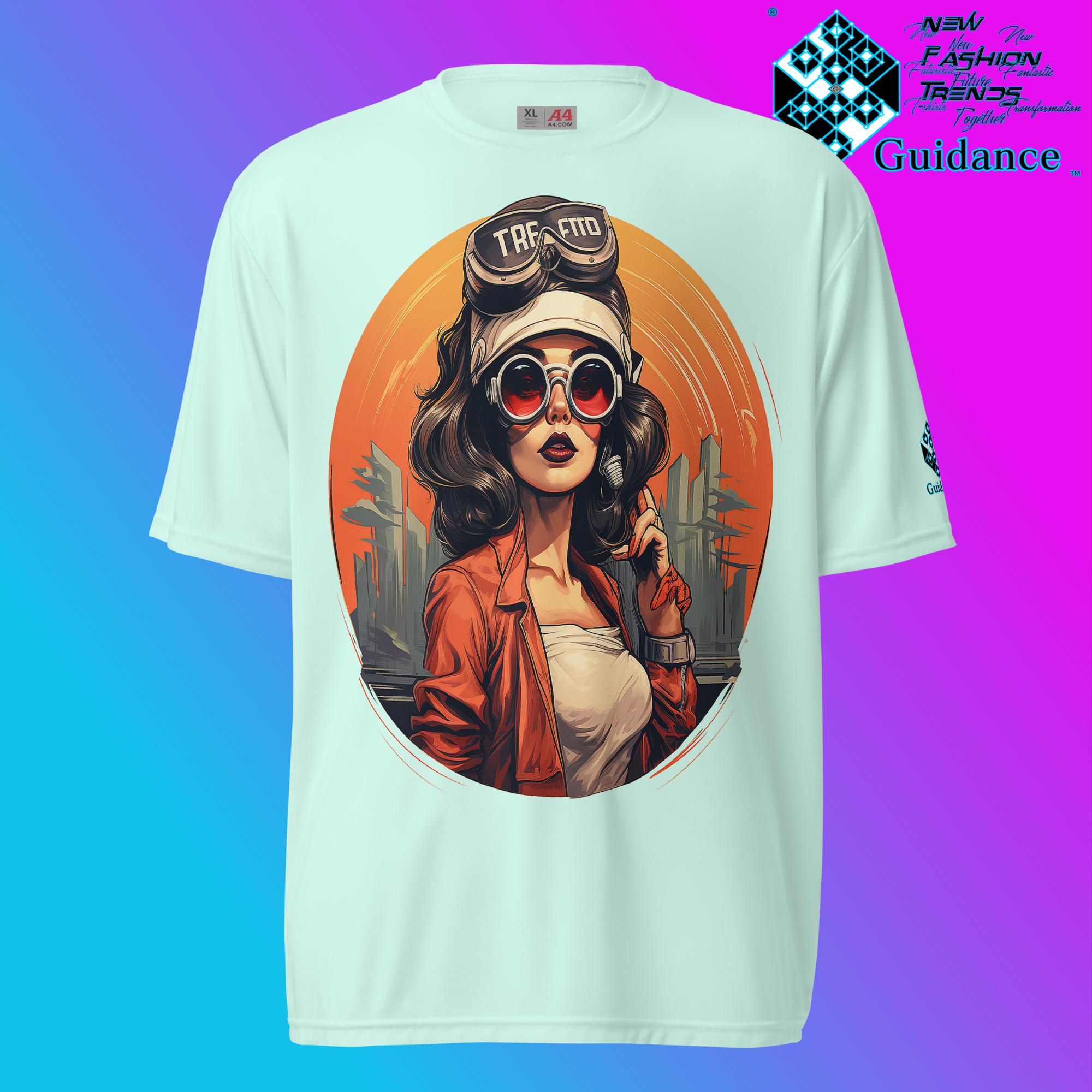 Mechanic Muse Retro T Shirt by XGuidance Pastel Mint 6