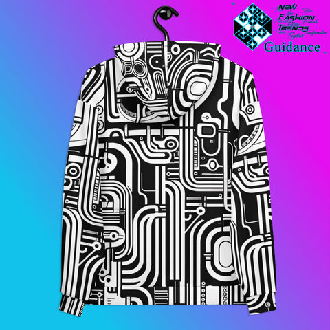 Mechanical Matrix Hoodie with Robotic Circuit Design by XGuidance XS 2