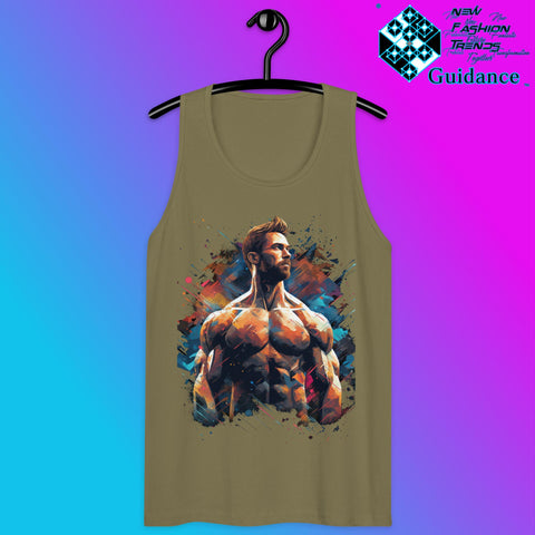 Premium Tank Top for Men - Workout Clothing - XGuidance