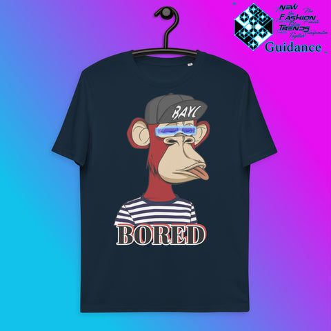 Mischievous Monkey T-Shirt T-Shirts by XGuidance French Navy 3