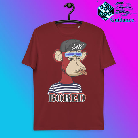 Mischievous Monkey T-Shirt T-Shirts by XGuidance Burgundy 9