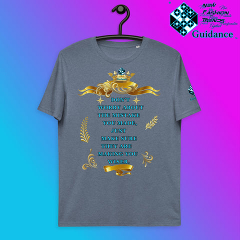 Mistake Happen Forgive Them T-Shirt T-Shirts by XGuidance Dark Heather Blue 12