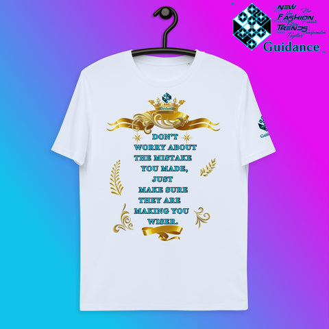 Mistake Happen Forgive Them T-Shirt T-Shirts by XGuidance Serene Blue 15
